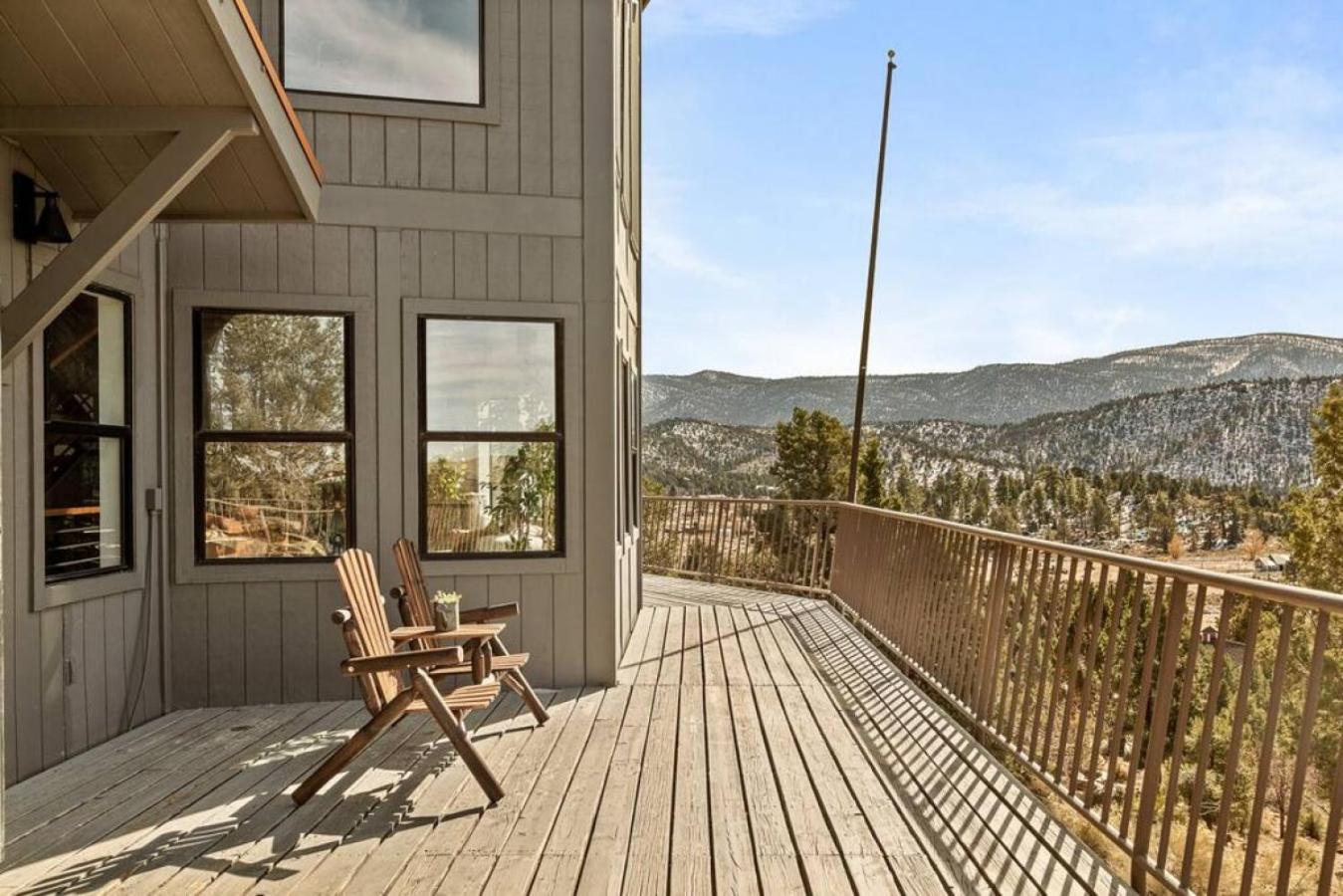 Steel Pine Lodge A Rustic Mountain Retreat Views Baldwin Lake Exteriör bild